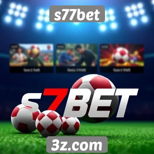 Variedade de jogos disponíveis no s77bet
